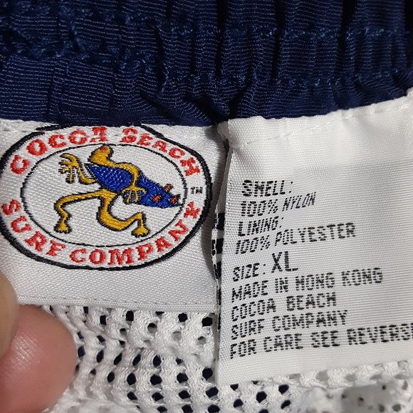 Cocoa Beach Surf Co. Men's Hawaiian Swim Trunks in Size XL - Picture 6 of 6